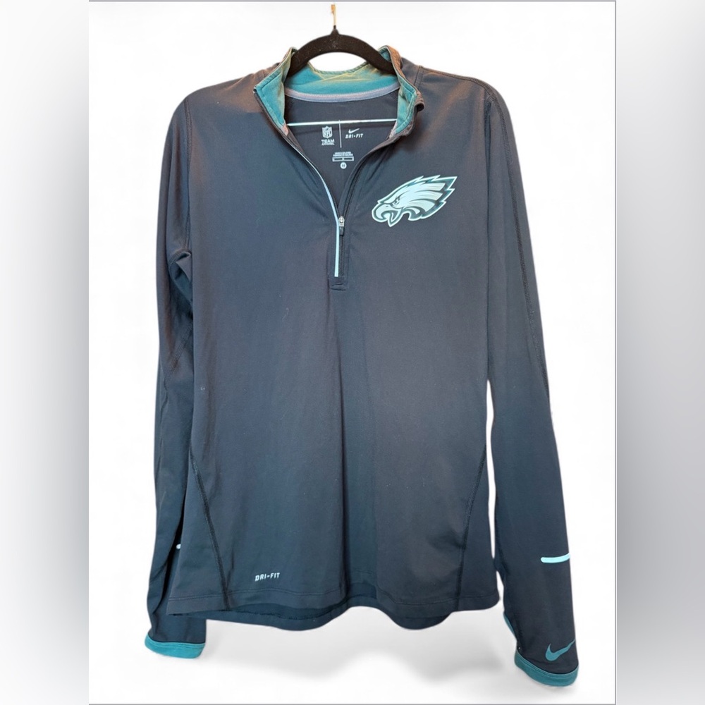 Women’s Nike Philadelphia Eagles Core Half-Zip Dri-FIT Pullover Jacke